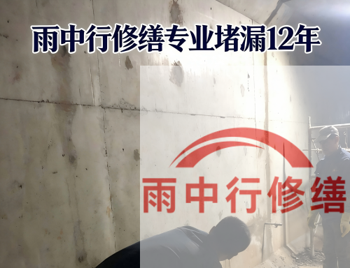 芜湖某商场电梯井堵漏案例