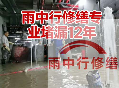 芜湖中国五矿某大型污水处理厂堵漏案例